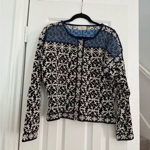 Dia Vintage Snowflake Sweater Size Medium